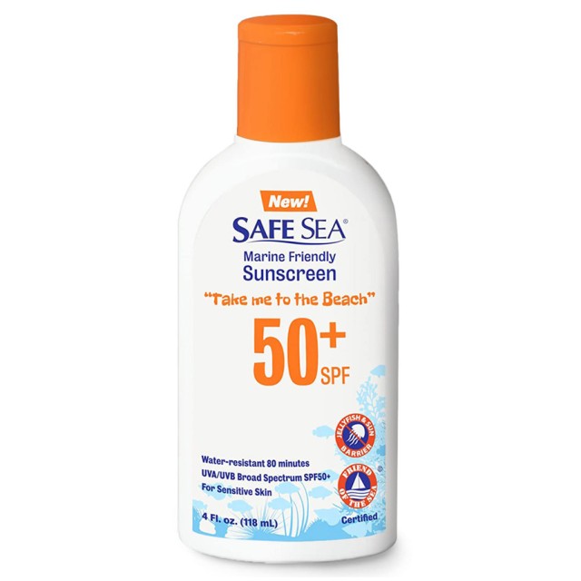 Safe Sea Sunscreen Lotion Jellyfish/Sea Lice Barrier Spf 50+ 118ml product photo