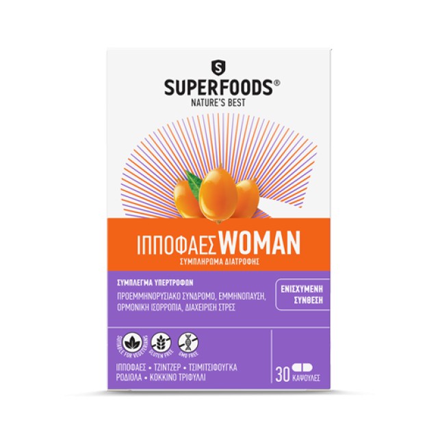 Superfoods Ιπποφαές Woman 30 caps product photo