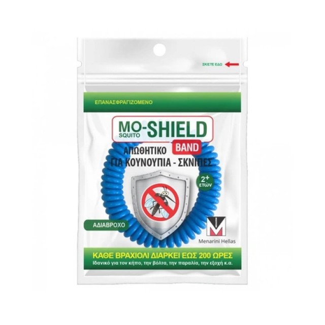 Menarini Mo-Shield Αντικουνουπικό Βραχιολάκι Μπλέ 1 Τμχ product photo