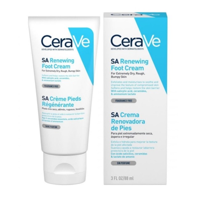 CeraVe Renewing SA Foot Cream 88 ml product photo