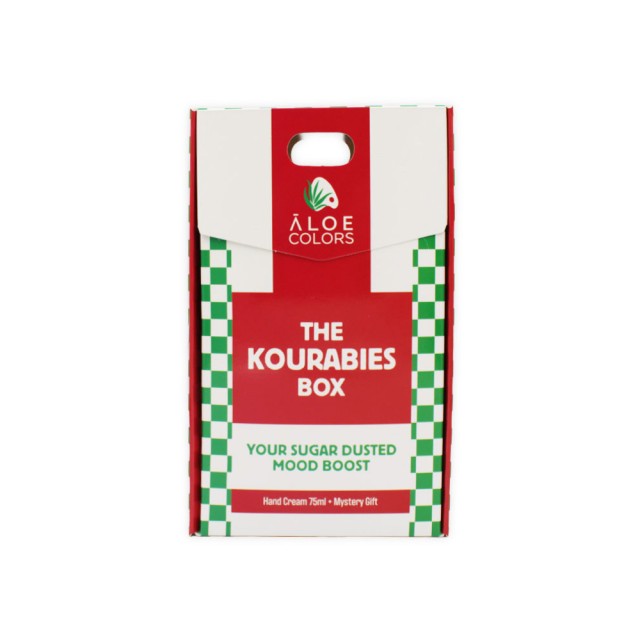 Aloe Colors Xmas Promo The Kourabies Box με Kourabies Hand Cream Κρέμα Χεριών Εντατικής Ενυδάτωσης 75ml & Mystery Gift 1τεμ product photo