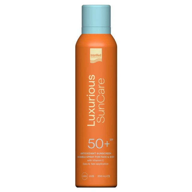Luxurious Suncare Antioxidant Sunscreen Invisible Spray for Face & Body Spf50+, 200ml product photo