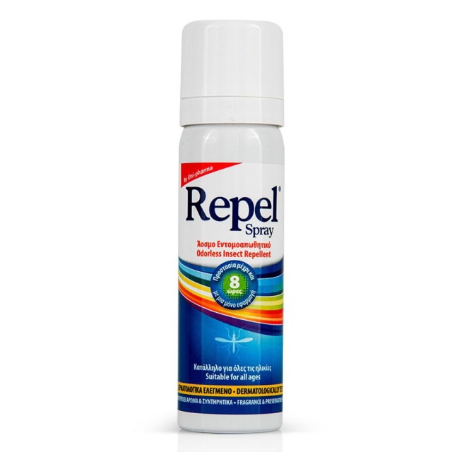 Uni-Pharma Repel Spray Άοσμο Εντομοαπωθητικό Spray 50ml product photo