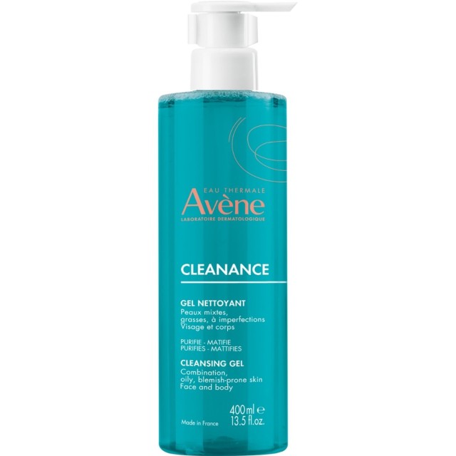 Avene Cleanance Gel Nettoyant 400 ml product photo