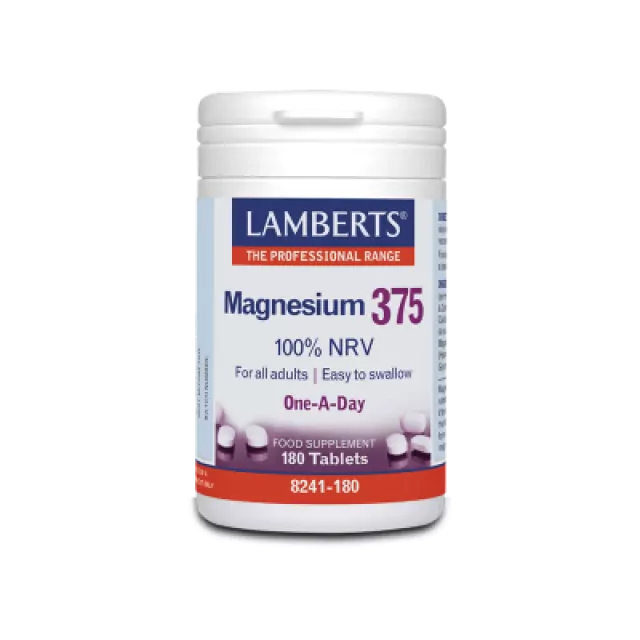 Lamberts Magnesium 375 180 Ταμπλέτες product photo