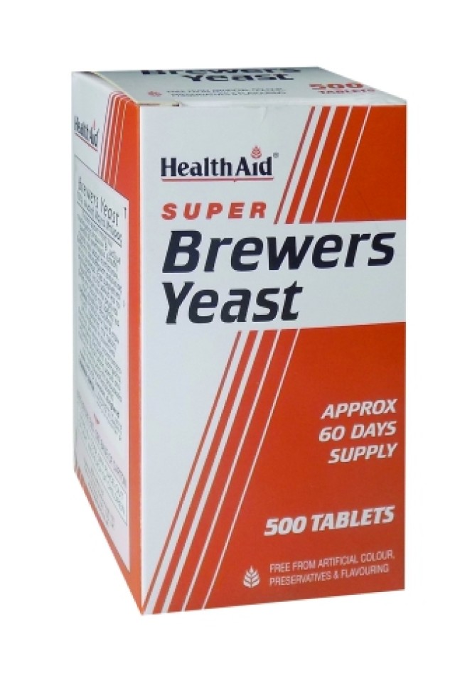 Health Aid Brewers Yeast 500 tabs product photo