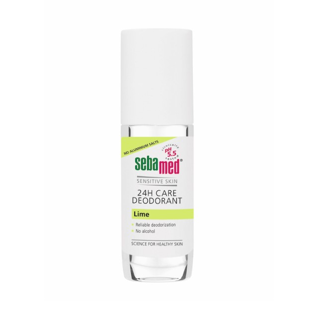 Sebamed 24h Care Deodorant Roll-On Lime 50 ml product photo