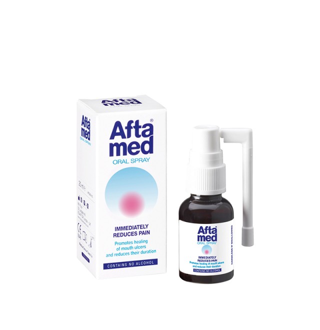 Aftamed Spray Για Την Αντιμετώπιση Των Στοματικών Ελκών 20 ml product photo