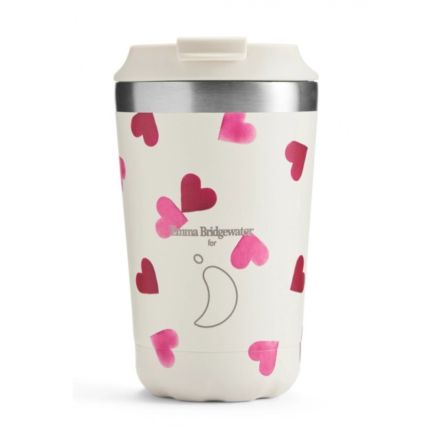 Chillys Ανοξείδωτο Ισοθερμικό Ποτήρι Καφέ Coffee Cup Emma Bridgewater Hearts 340ml product photo