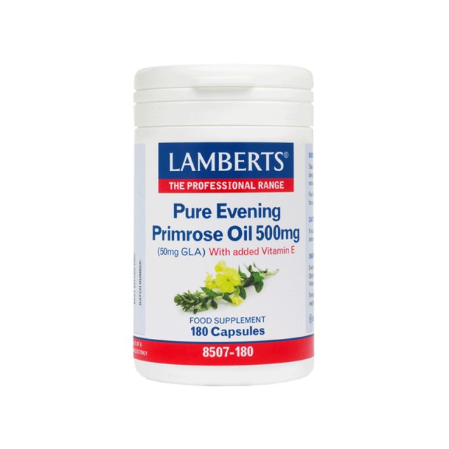 Lamberts Evening Primrose Oil 500Mg 180 Κάψουλες (Ω6) product photo