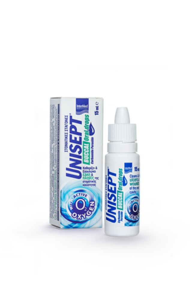 Intermed Unisept Buccal Drops 15 ml product photo