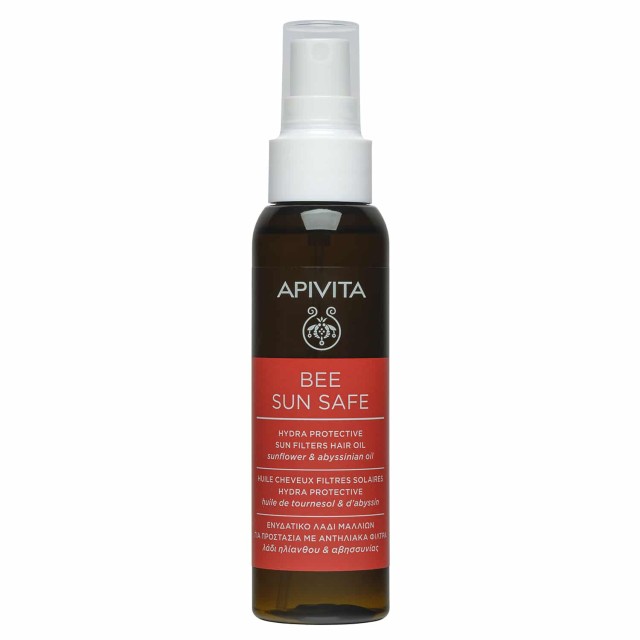 Apivita Bee Sun Safe Ενυδατικό Λάδι Μαλλιων Για Προστασία Με Αντηλιακά Φίλτρα 100 ml product photo