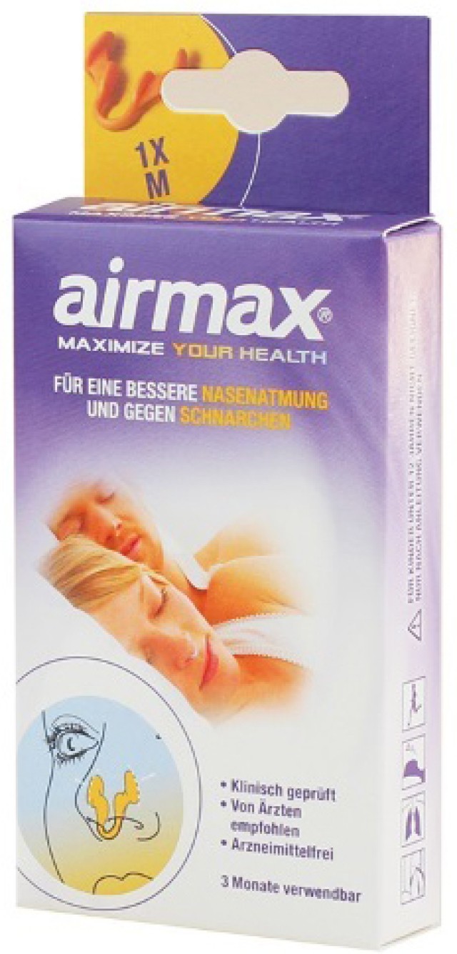 Airmax Snoring Breathe Better 2 Τεμάχια product photo