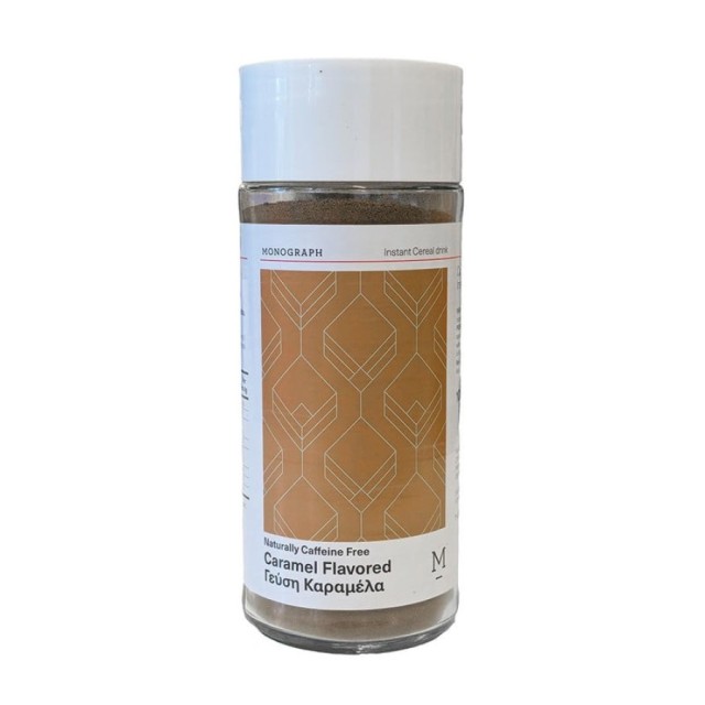 Monograph Υποκατάστατo Kαφέ - Στιγμιαίο Ρόφημα Δημητριακών Χωρίς Καφεϊνη Με Γεύση Καραμέλα 100gr product photo