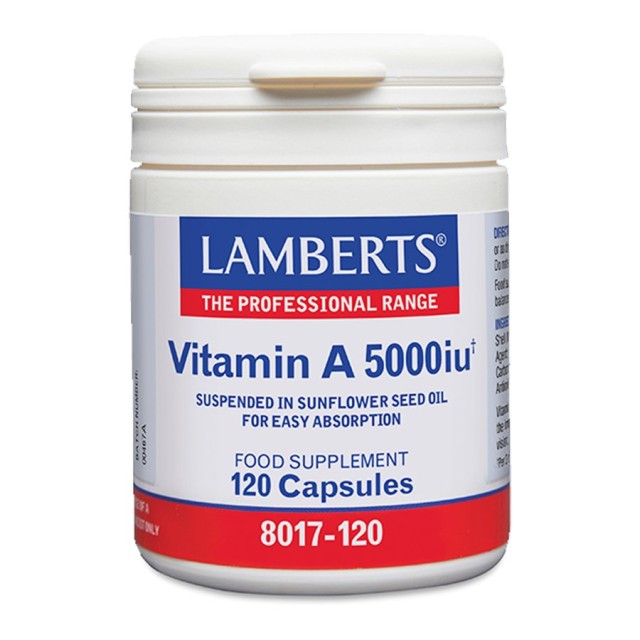 Lamberts Vitamin A 5000iu 120caps product photo
