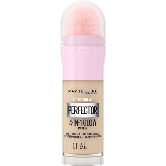 Maybelline Instant Anti-Age Perfector 4-in-1 Glow Makeup 01 Light 20ml product photo