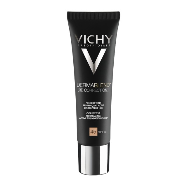 Vichy Dermablend 3D Correction Make-up Oil-free SPF25 Gold 45, 30ml product photo