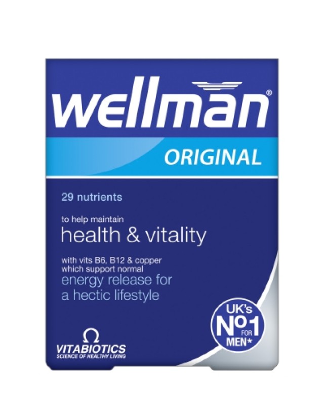 Vitabiotics Wellman Original 30 tabs product photo