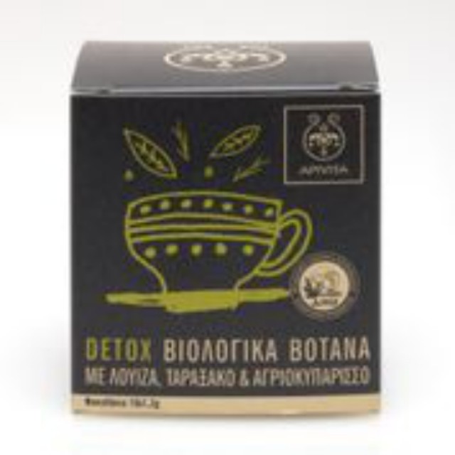Apivita Detox Βιολογικό Τσάϊ 10 Εμβαπτιζόμενα Φακελάκια 12 gr product photo