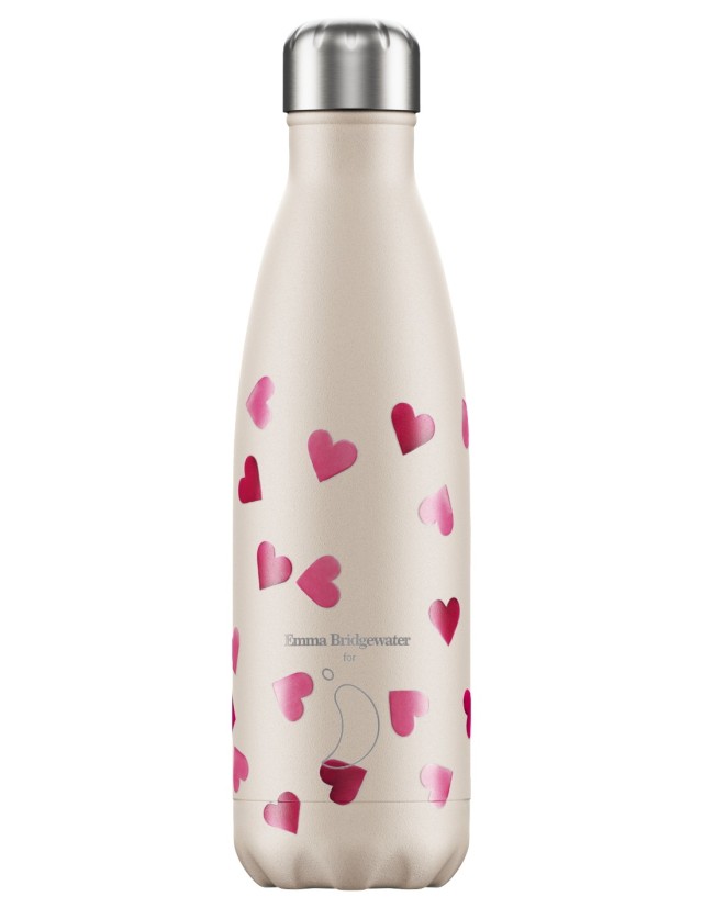 Chillys Ανοξείδωτο Μπουκάλι - Θερμός Emma Bridgewater Hearts 500ml product photo