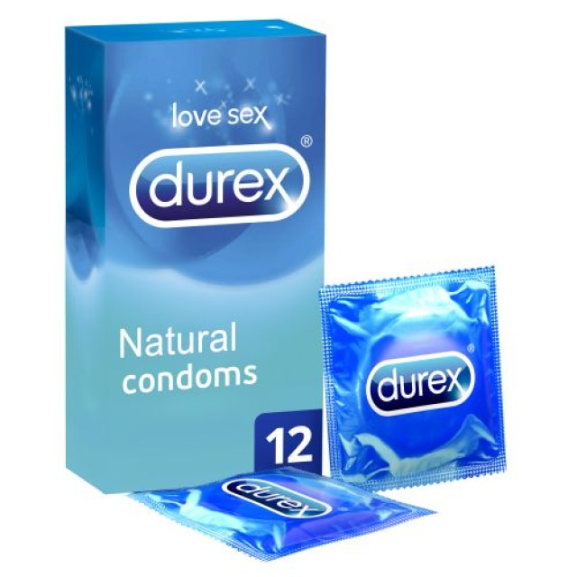 Durex Προφυλακτικά Natural 12 Τεμάχια product photo