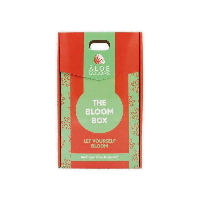 Aloe Colors Xmas Promo The Bloom Box με Bloom Hand Cream Ενυδατική Κρέμα Χεριών 75ml & Mystery Gift 1τεμ product photo