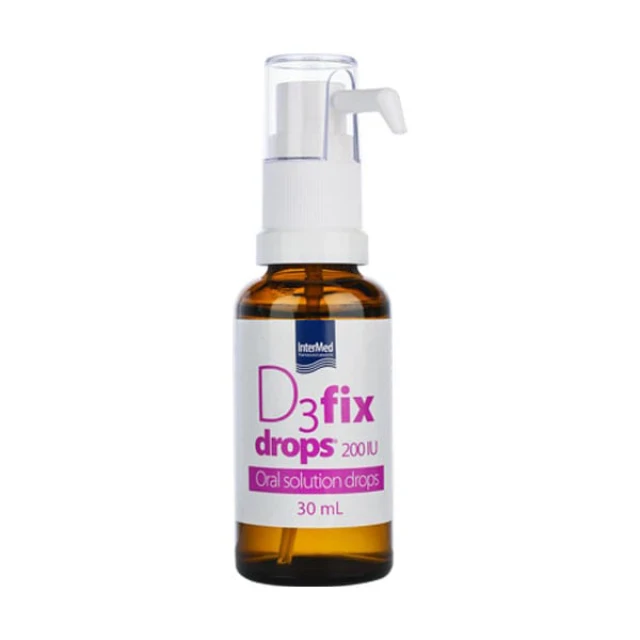 Intermed D3 Fix Drops 200IU Με Αντλία 30ml product photo