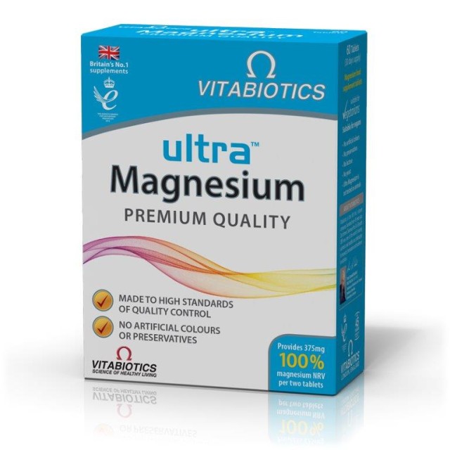 Vitabiotics Ultra Magnesium 60 tabs product photo