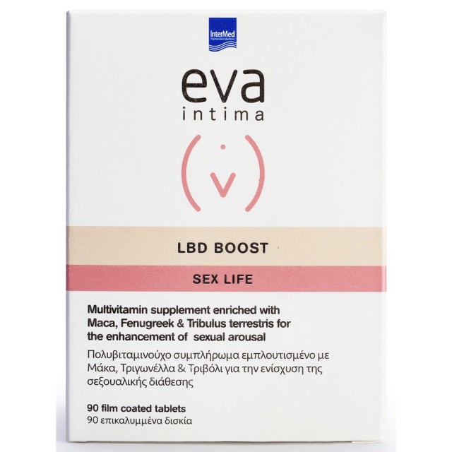 Inermed Eva Intima LBD Boost Sex Life Multivitamin Supplement 90tabs product photo