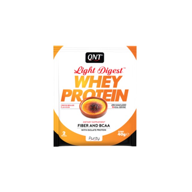 QNT Light Digest Whey Protein Creme Brulee 40 gr product photo
