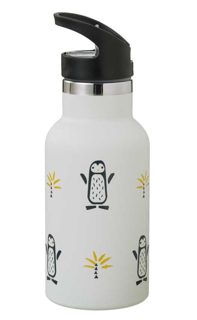 Fresk Θερμός Με Διπλό Τοίχωμα Από Ανοξείδωτο Ατσάλι Και Ενσωματωμένο Καλαμάκι 350ml - Penguin product photo