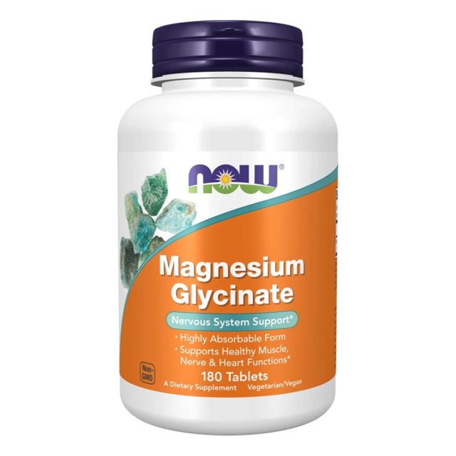 Now Foods Magnesium Glycinate 180tabs product photo