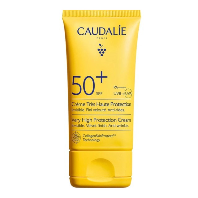 Caudalie Very High Protection Cream Αντηλιακή Κρέμα Προσώπου SPF50+, 50ml product photo