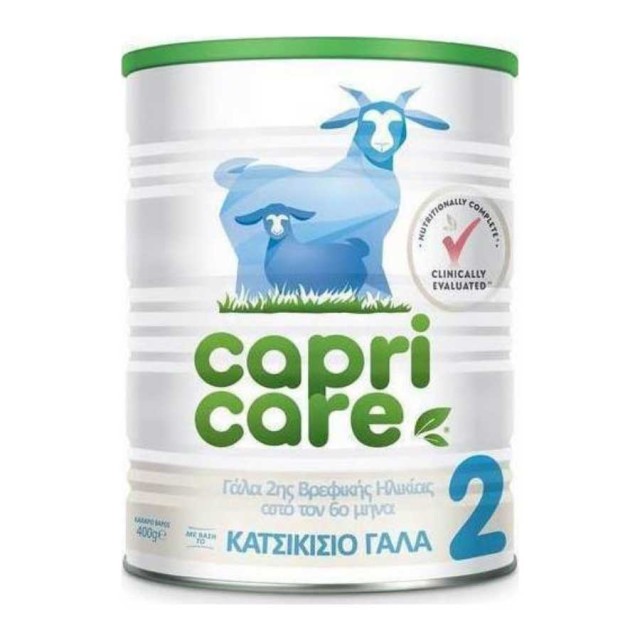Capricare 2 Γάλα σε Σκόνη 2ης Βρεφικής Ηλικίας 6m+ 400gr product photo