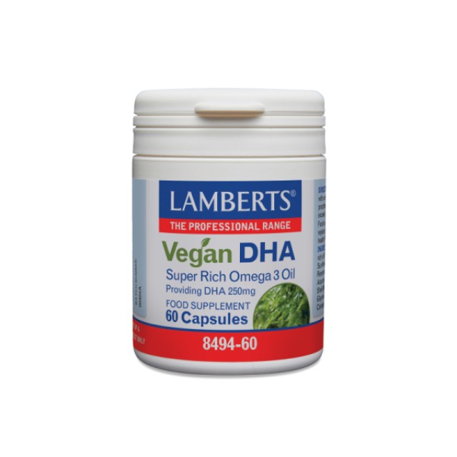 Lamberts Vegan Dha 60 Κάψουλες product photo