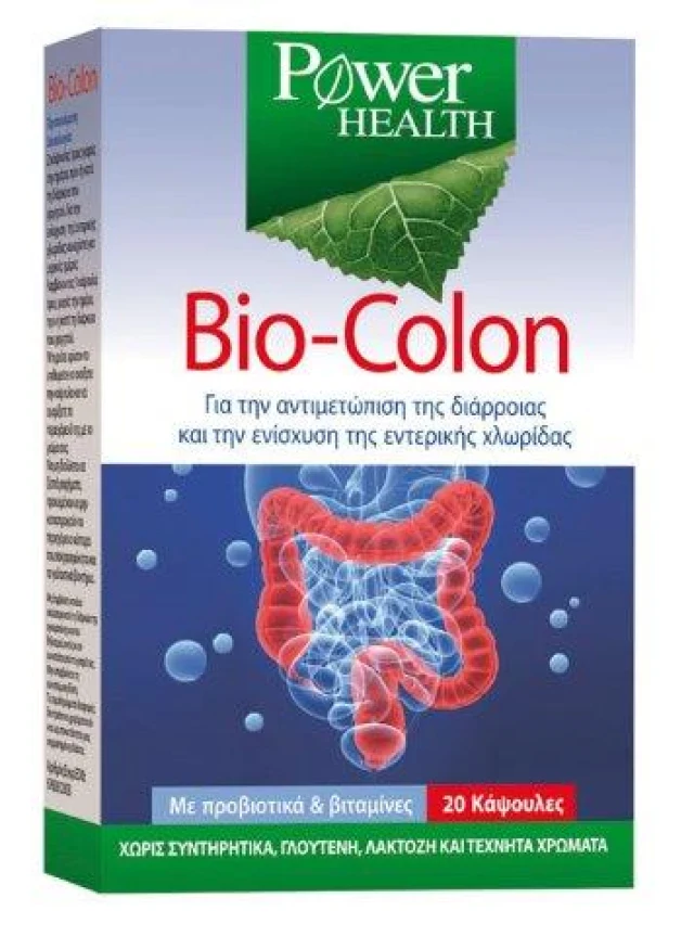 Colon Bioplus Power Health Bio-Colon 20 caps | Orange Pharmacy