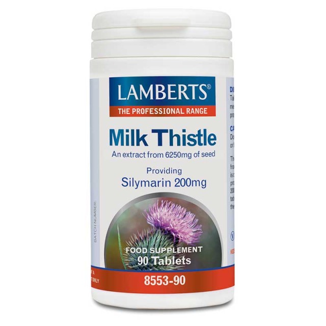 Lamberts Milk Thistle 6250Mg 90 Ταμπλέτες product photo