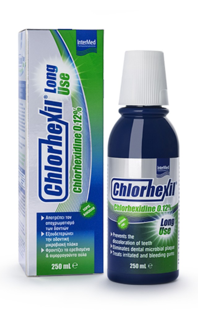 Intermed Chlorhexil 0,12% Mouthwash Long Use 250 ml product photo