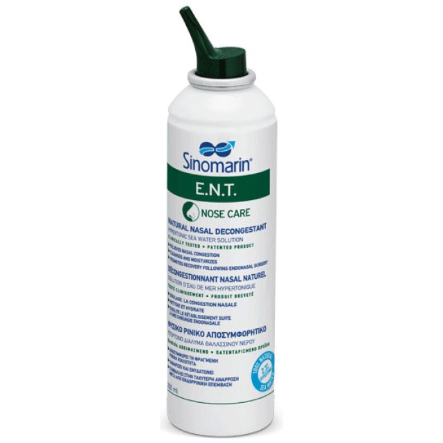 Sinomarin E.N.T Υπέρτονο Φυσικό Ρινικό Spray για Ενήλικες & Παιδιά άνω των 12 Ετών 200ml product photo