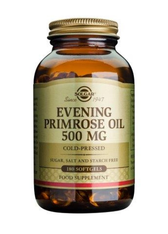 Solgar Evening Primrose Oil 500 mg 180 Softgel product photo