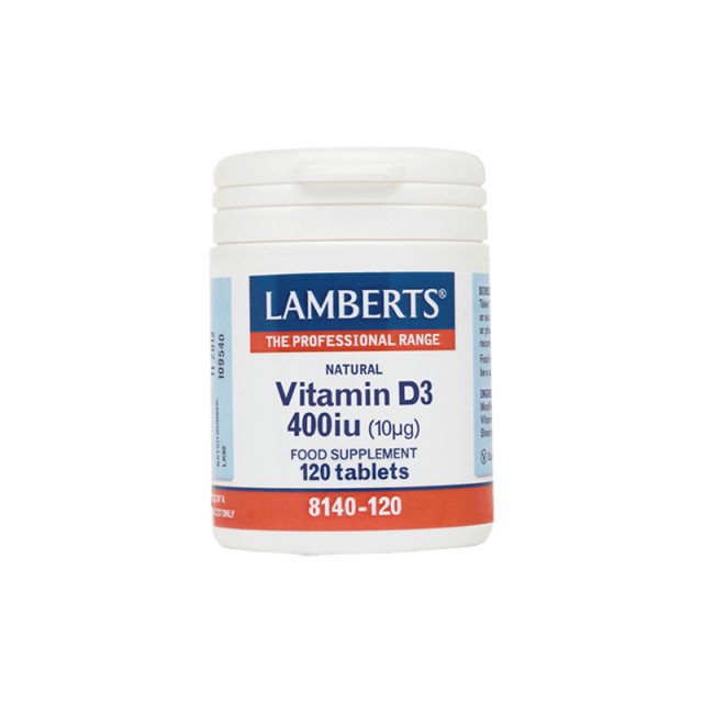 Lamberts Vitamin D3 400Iu 120 Ταμπλέτες product photo