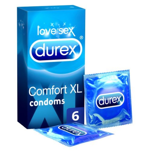 Durex Προφυλακτικά Comfort XL 6 Τεμάχια product photo