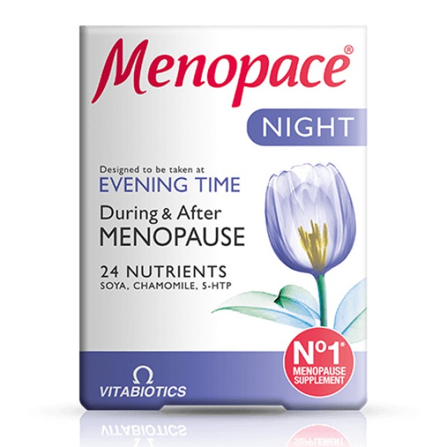 Vitabiotics Menopace Night 30 tabs product photo