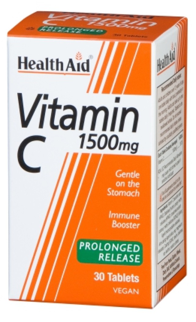 Health Aid Vitamin C 1500 mg 30 tabs product photo