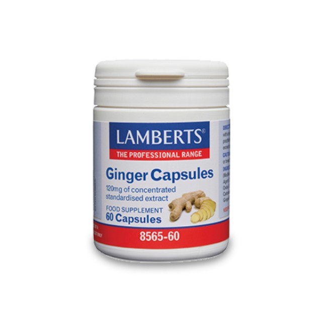Lamberts Ginger 120Mg 60 Κάψουλες product photo