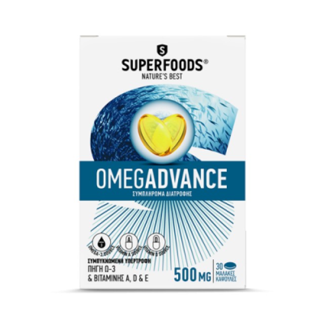 Superfoods Omegadvance 30 caps product photo