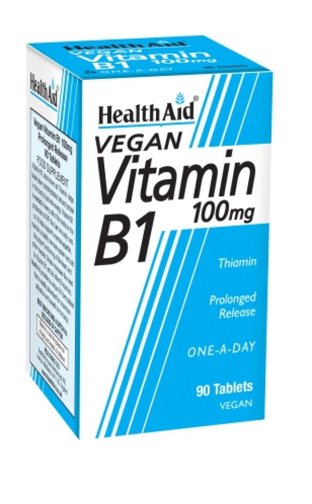Health Aid Vegan Vitamin Β1 100 mg 90 tabs product photo