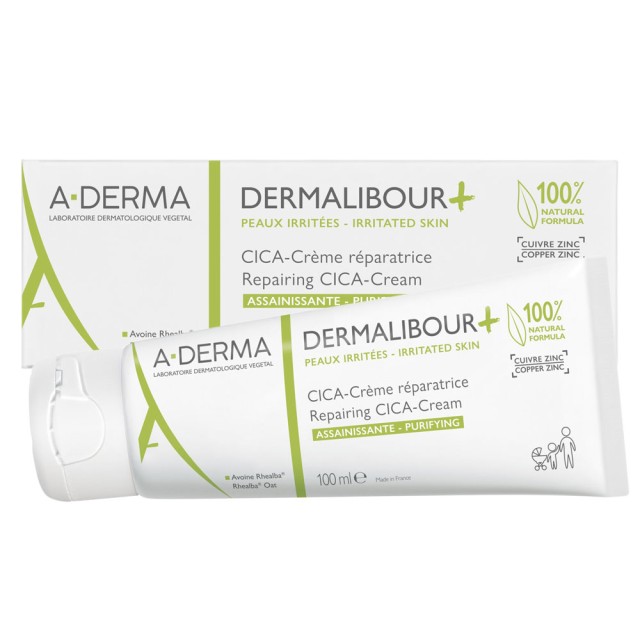 A-Derma Dermalibour+ Repairing CICA Cream 100ml product photo