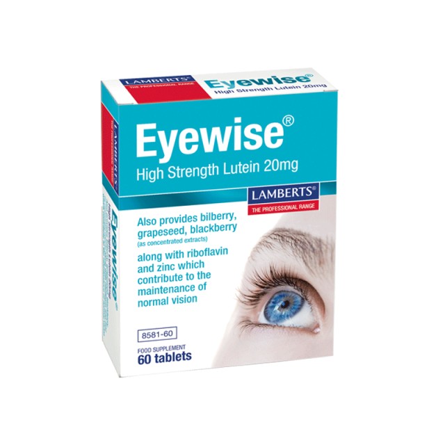 Lamberts Eyewise High Strength Lutein 20Mg 60 Ταμπλέτες product photo