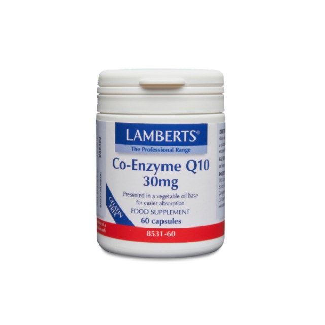 Lamberts Co-Enzyme Q10 30Mg 60 Κάψουλες product photo